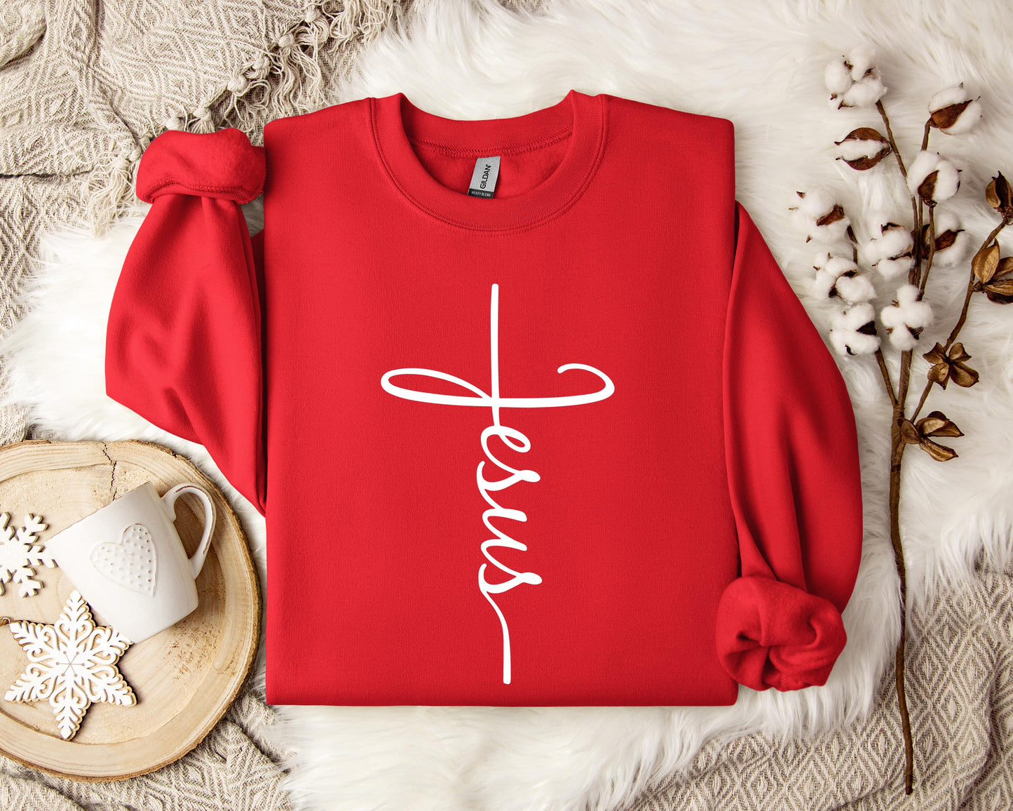 Jesus Cross Sweatshirt