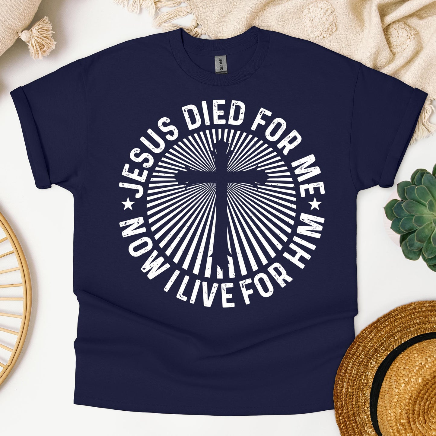 Jesus Died For Me Now I Live For Him 01