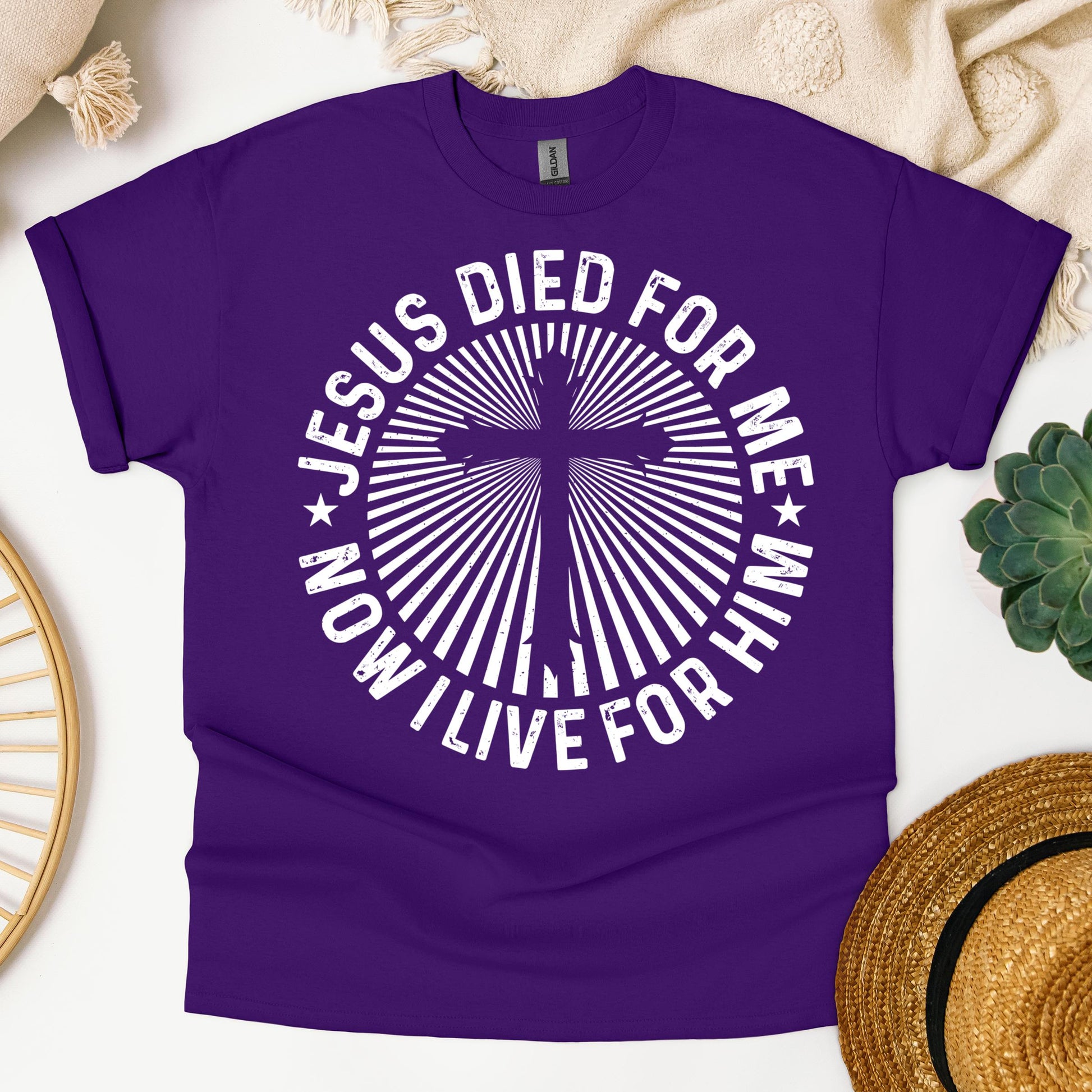 Jesus Died For Me Now I Live For Him 01