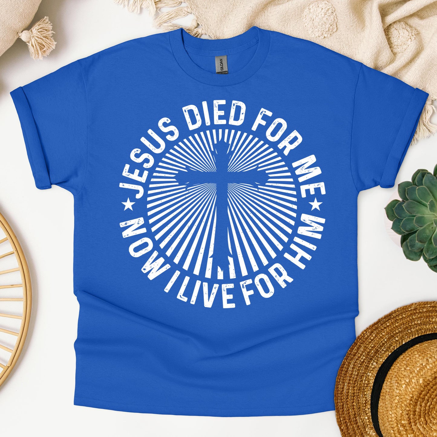 Jesus Died For Me Now I Live For Him 01
