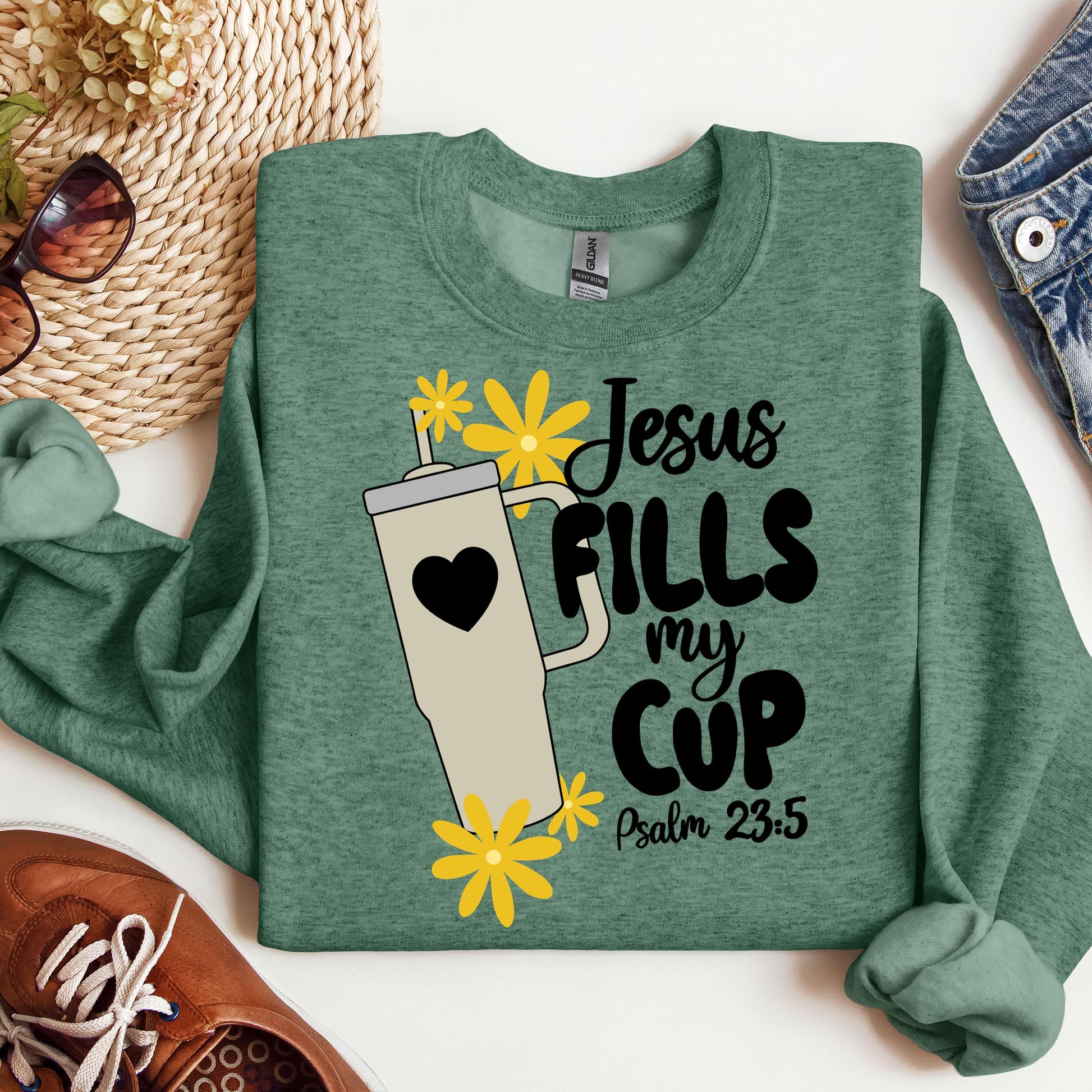 Jesus Fills My Cup Psalm 23.5 04