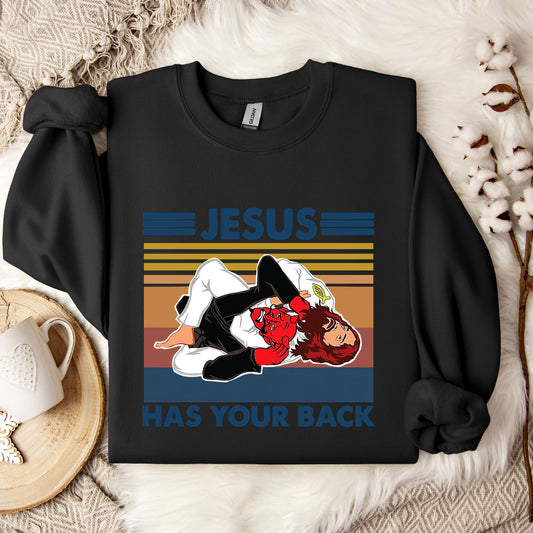 Jesus Has Your Back Sweatshirt