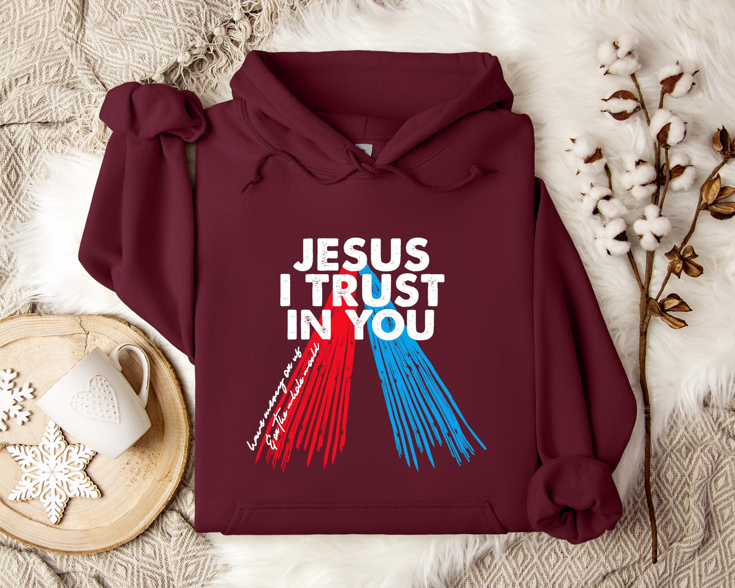 Jesus I Trust In You Hoodie