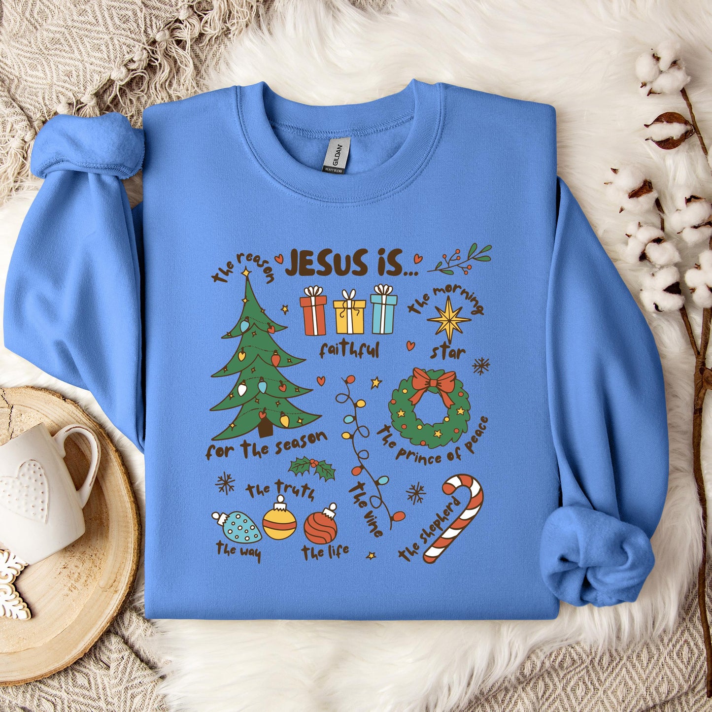 Jesus Is Chirstmas Sweatshirt