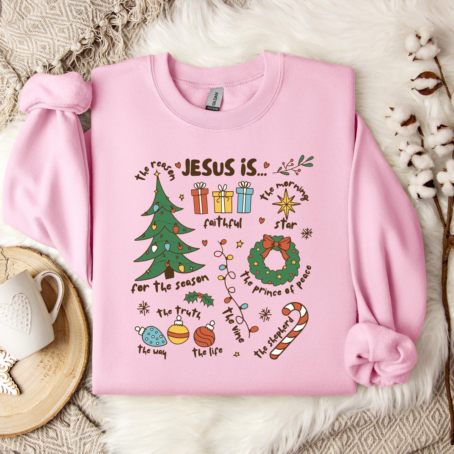 Jesus Is Chirstmas Sweatshirt