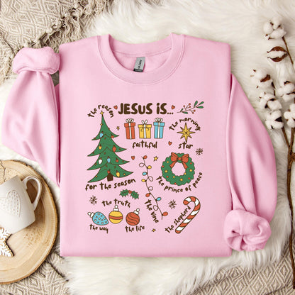 Jesus Is Chirstmas Sweatshirt