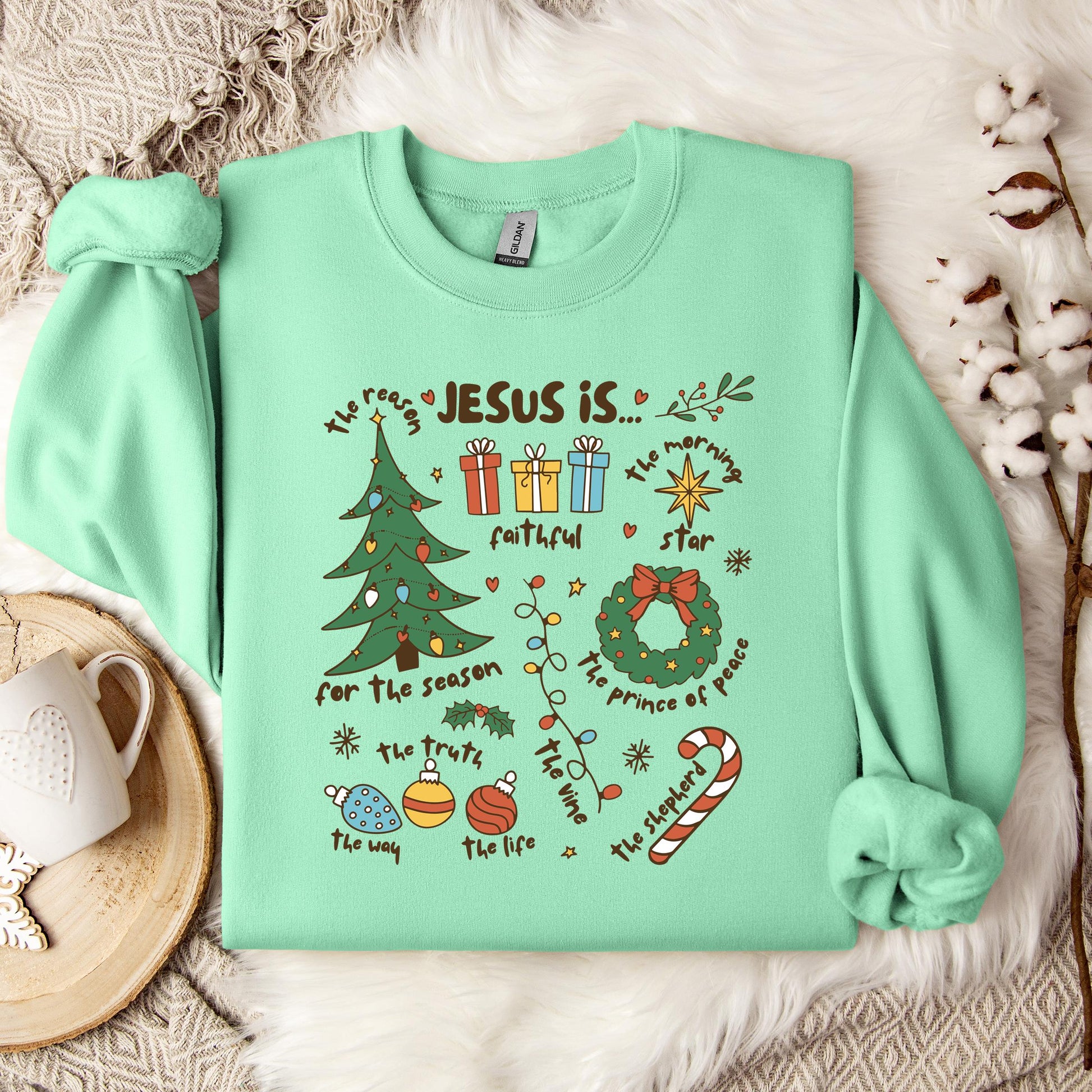 Jesus Is Chirstmas Sweatshirt