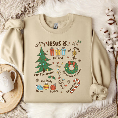 Jesus Is Chirstmas Sweatshirt