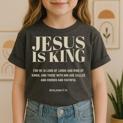 Jesus Is King For He Is Lord Of Lords And King Of Kings And Those With Him Are Called And Chosen And Faithful Revelation 17.14 01