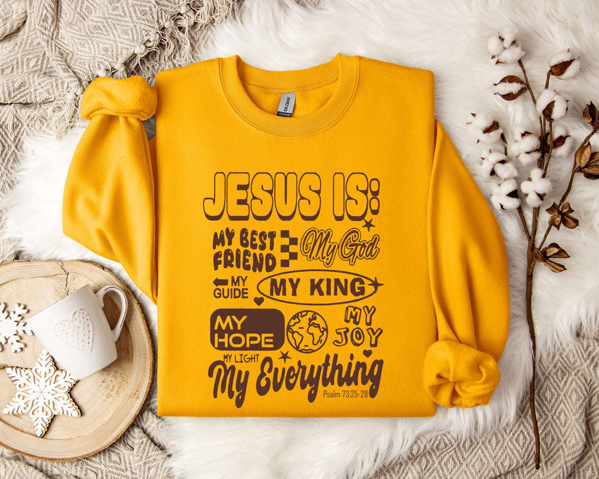 Jesus Is My Best Friend My God My Everything Sweatshirt