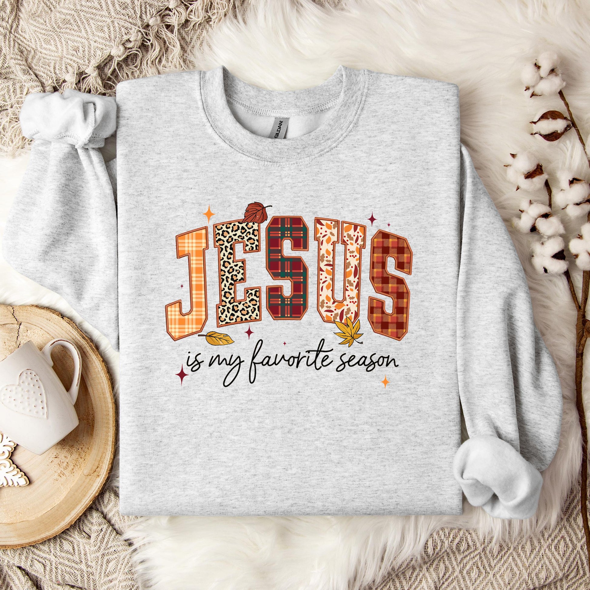 Jesus Is My Favorite Season Sweatshirt