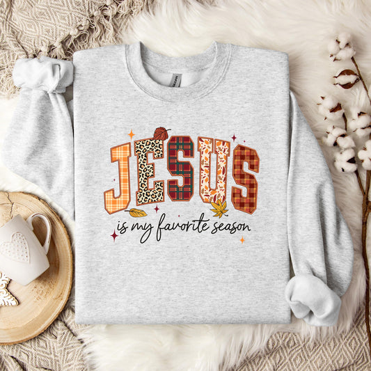 Jesus Is My Favorite Season Sweatshirt