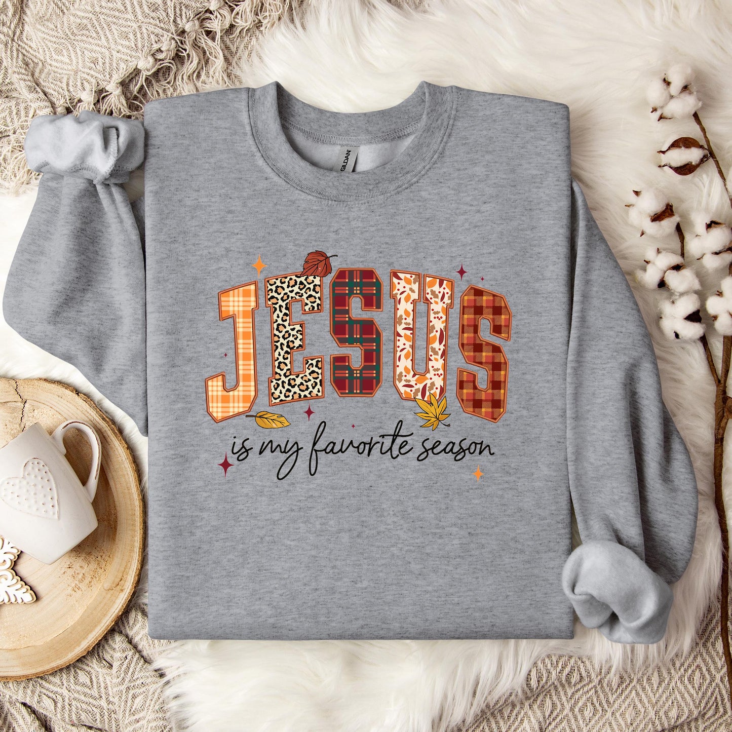 Jesus Is My Favorite Season Sweatshirt