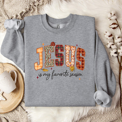 Jesus Is My Favorite Season Sweatshirt