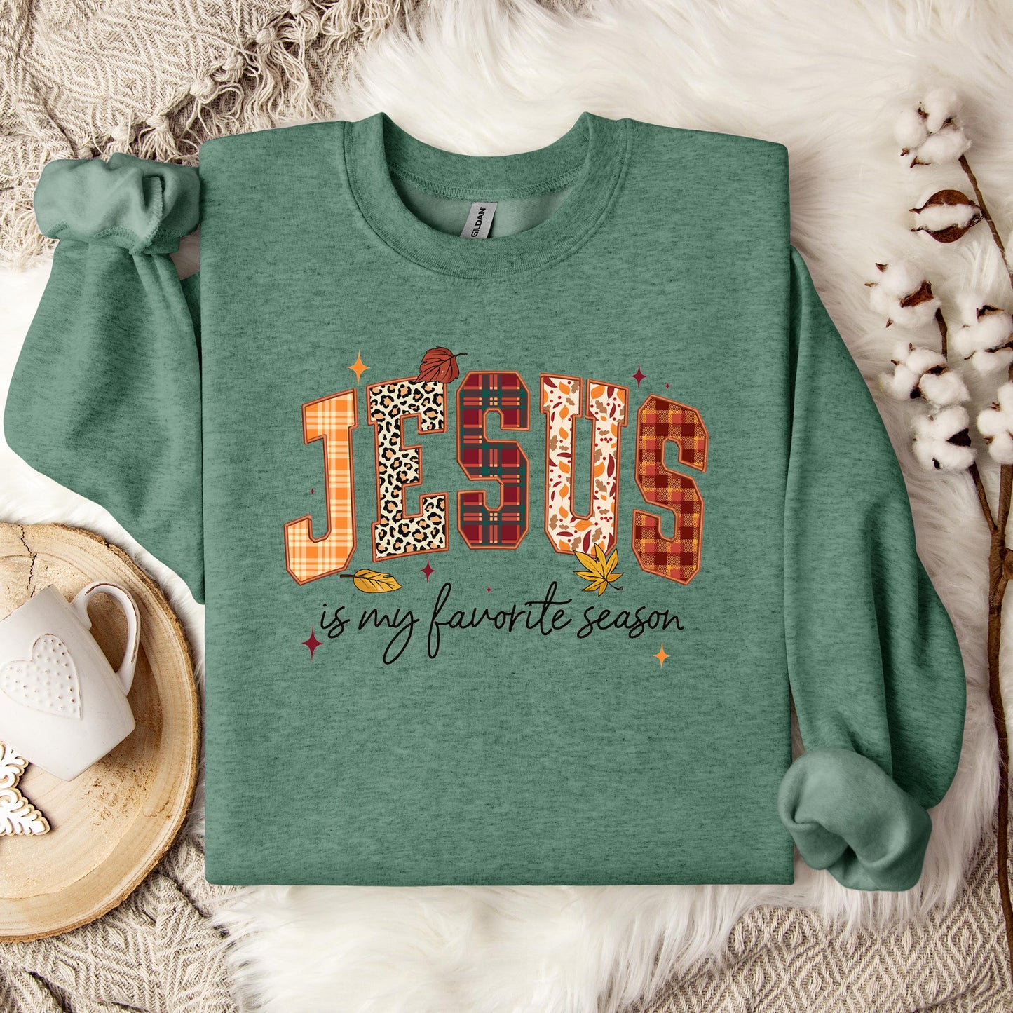 Jesus Is My Favorite Season Sweatshirt