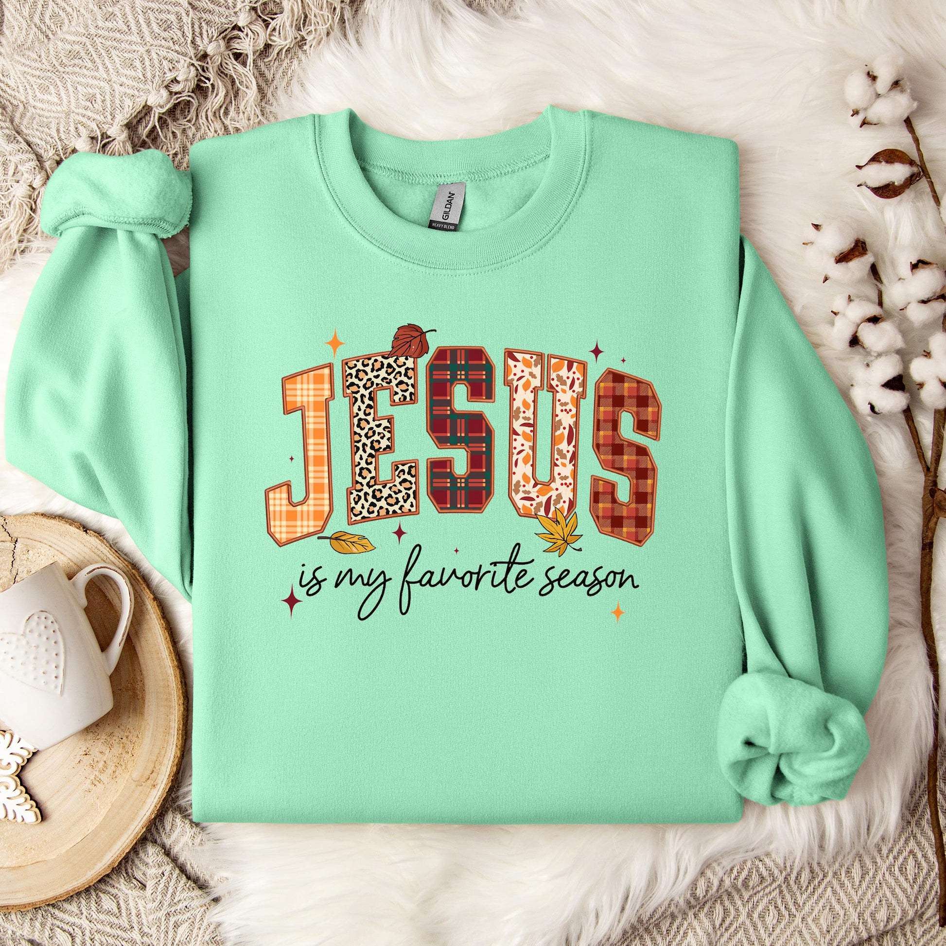 Jesus Is My Favorite Season Sweatshirt