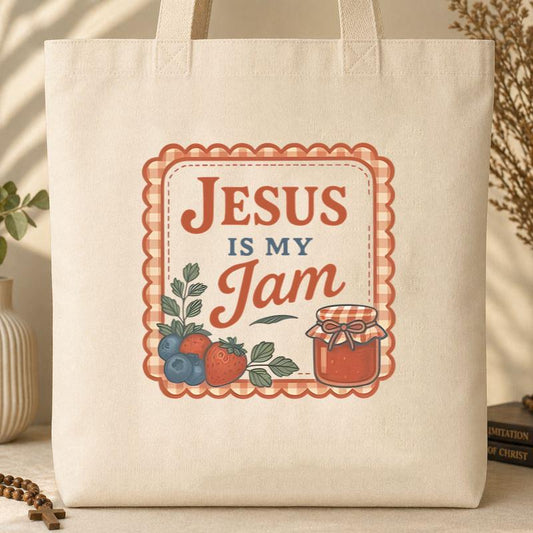 Jesus Is My Jam 04 Tote Bag