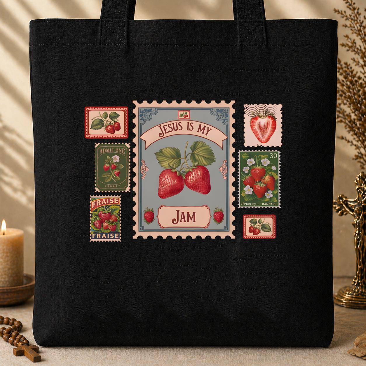 Jesus Is My Jam 05 Tote Bag