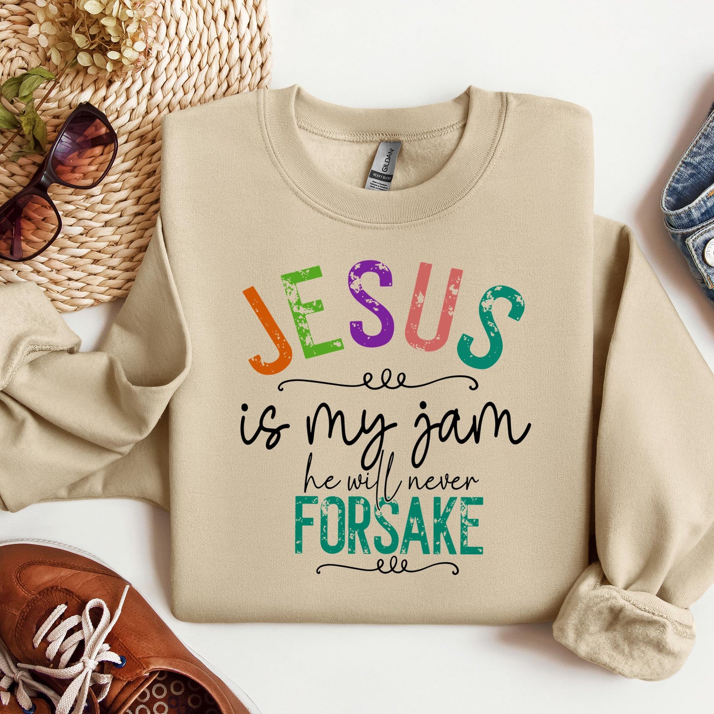 Jesus Is My Jam He Will Never Forsake