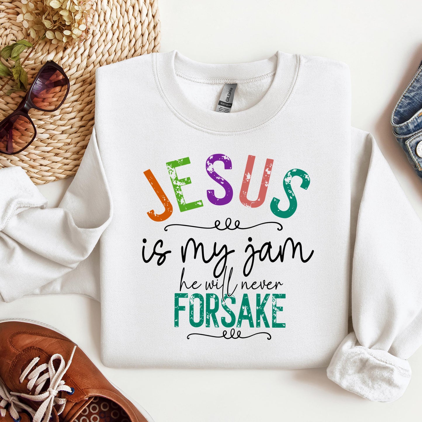 Jesus Is My Jam He Will Never Forsake