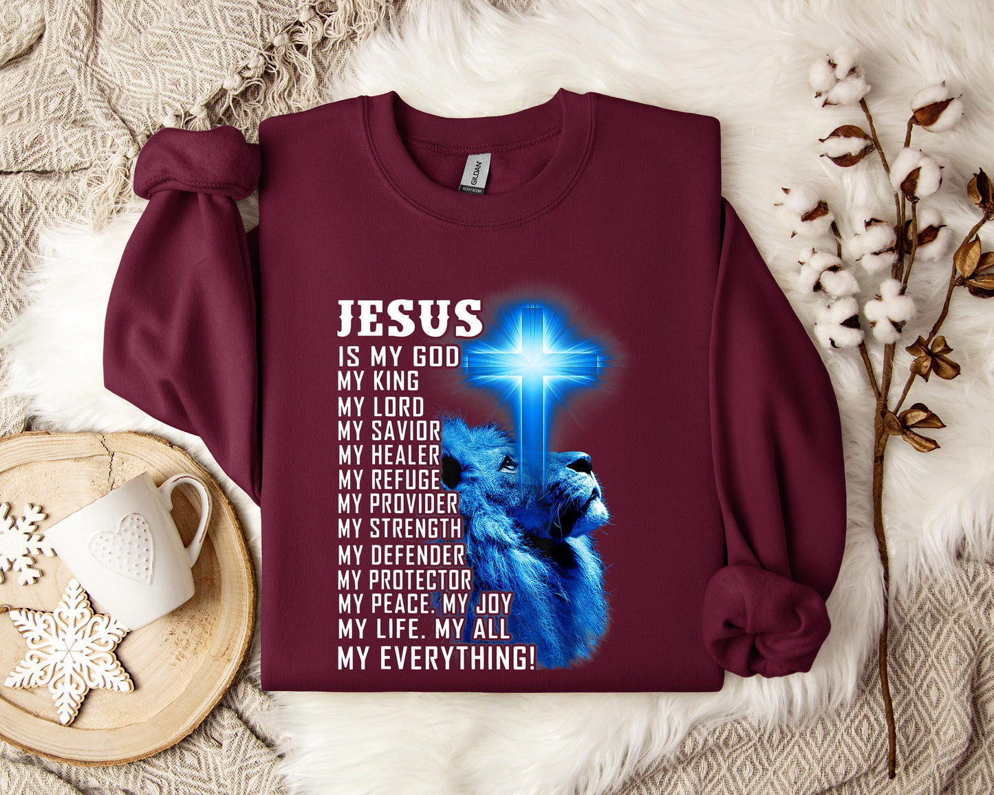 Jesus Is My Joy My Peace My Life My Everything Sweatshirt