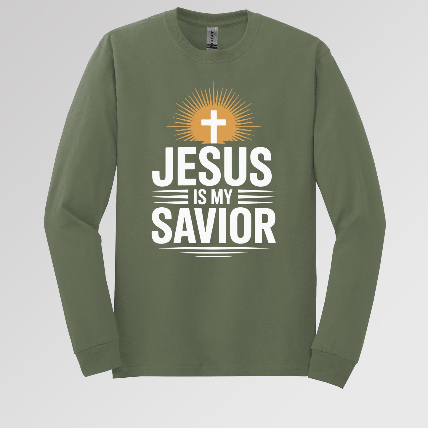 Jesus Is My Savior Typography