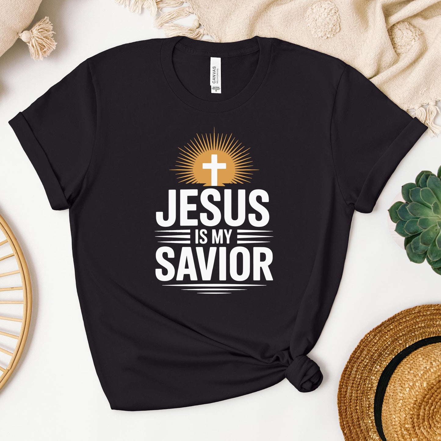 Jesus Is My Savior Typography