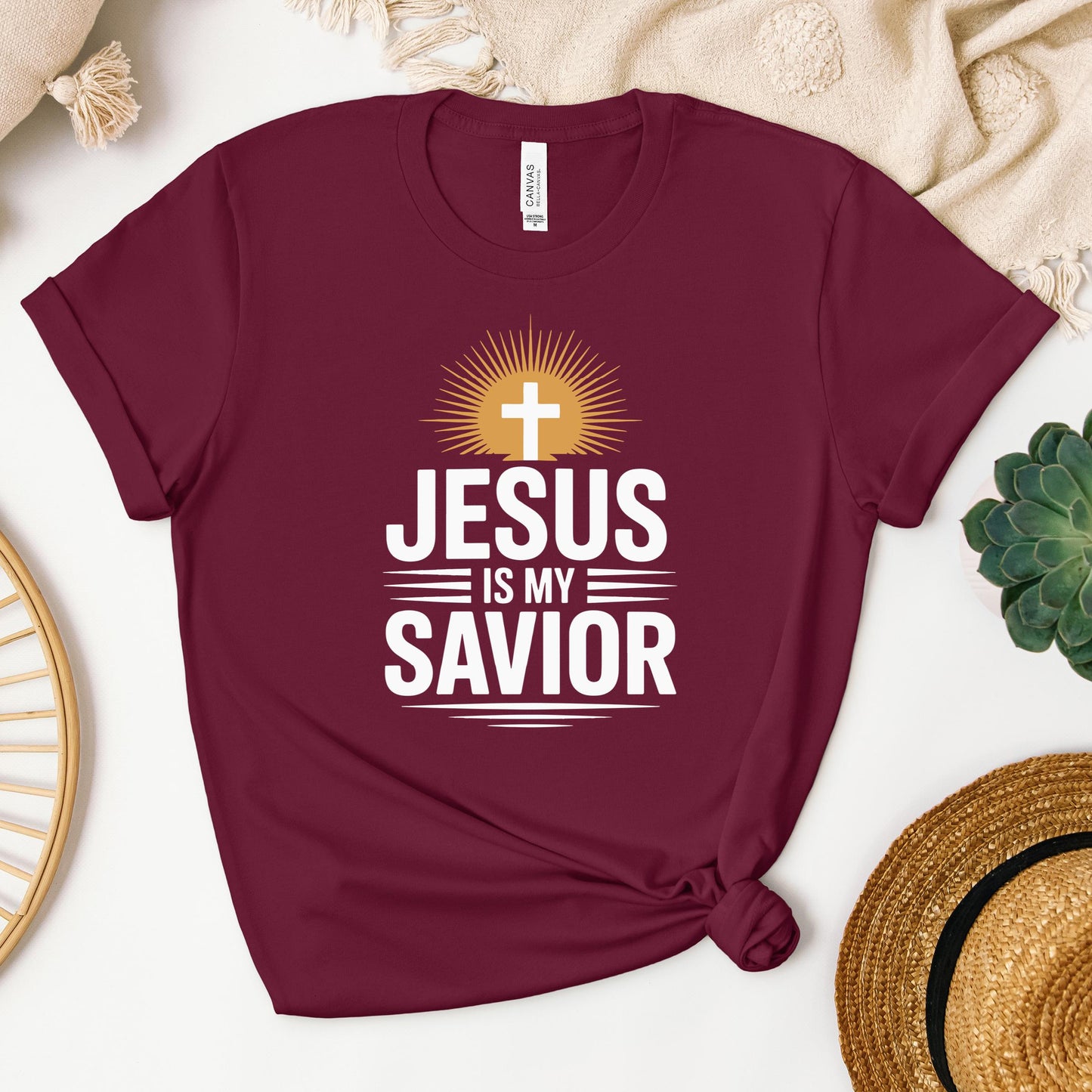 Jesus Is My Savior Typography