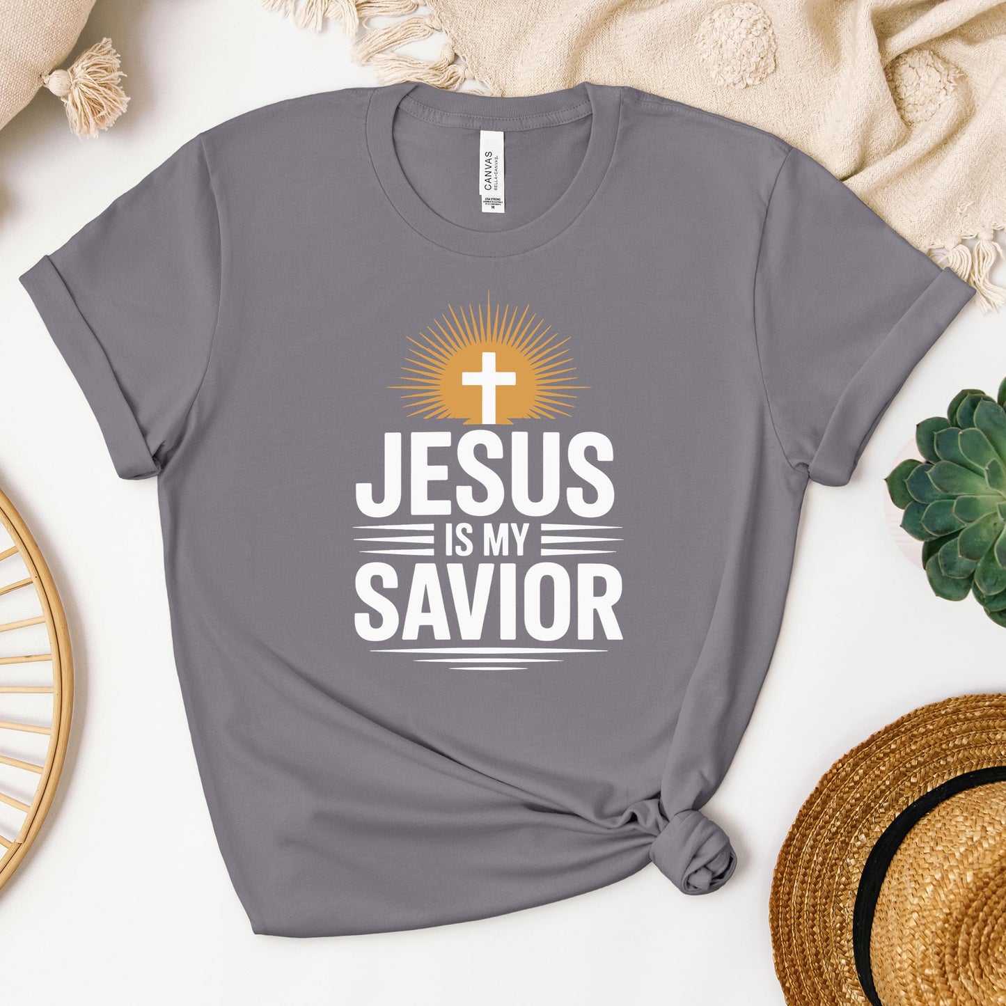 Jesus Is My Savior Typography