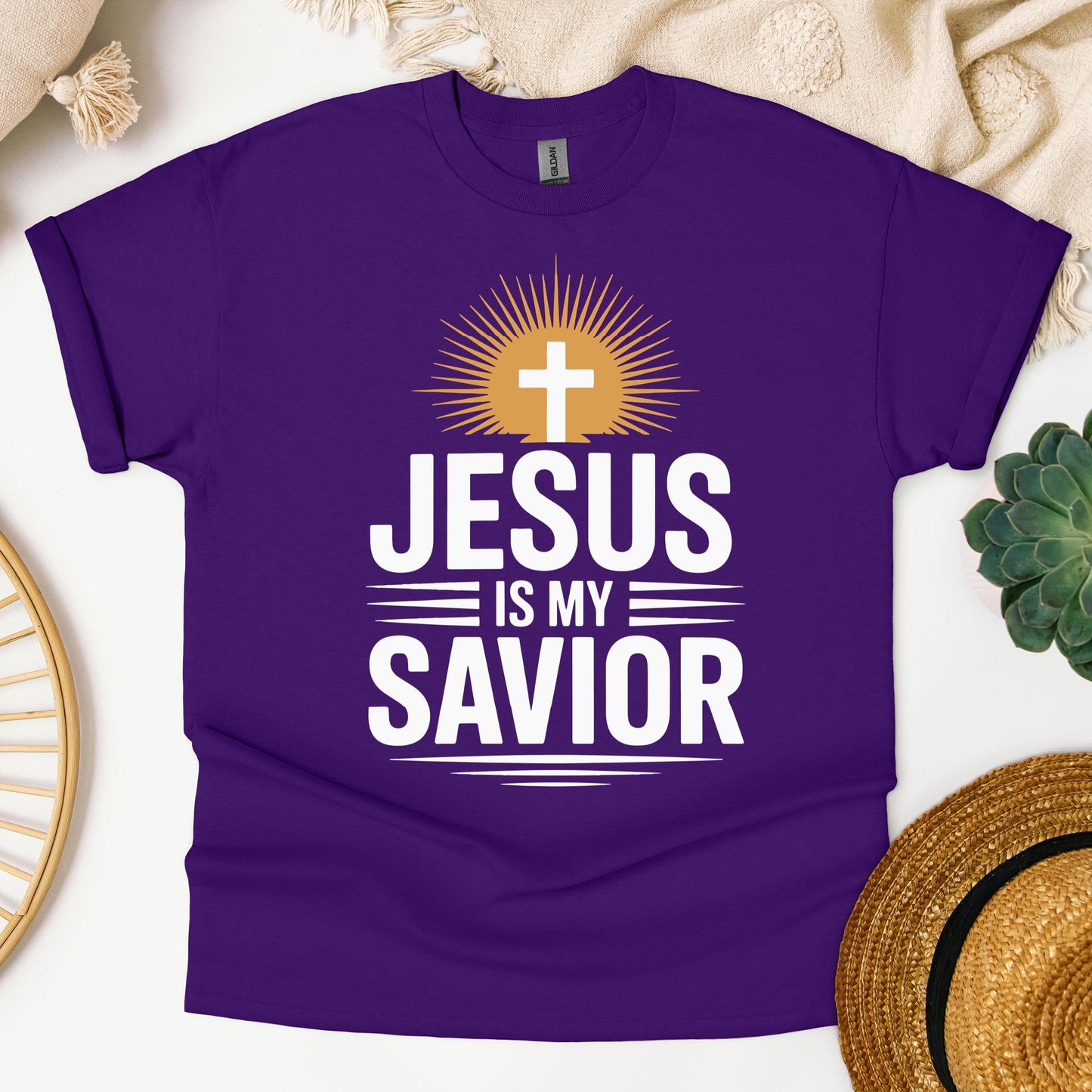 Jesus Is My Savior Typography