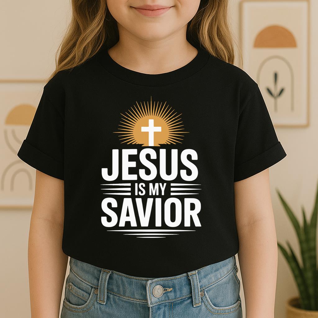 Jesus Is My Savior Typography