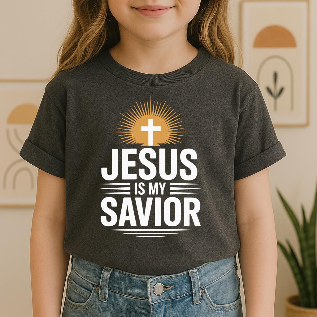 Jesus Is My Savior Typography