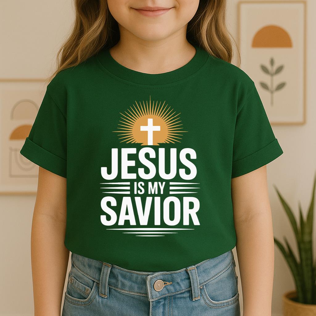 Jesus Is My Savior Typography