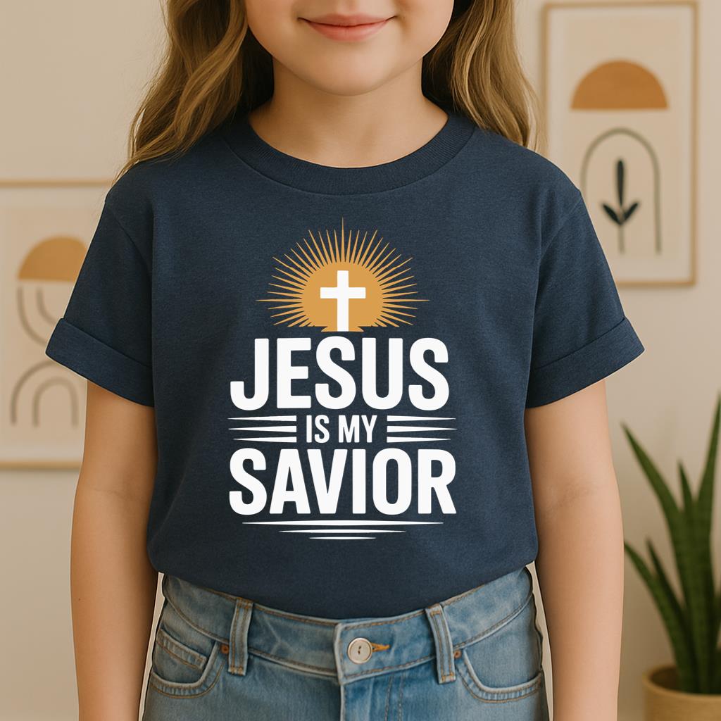 Jesus Is My Savior Typography