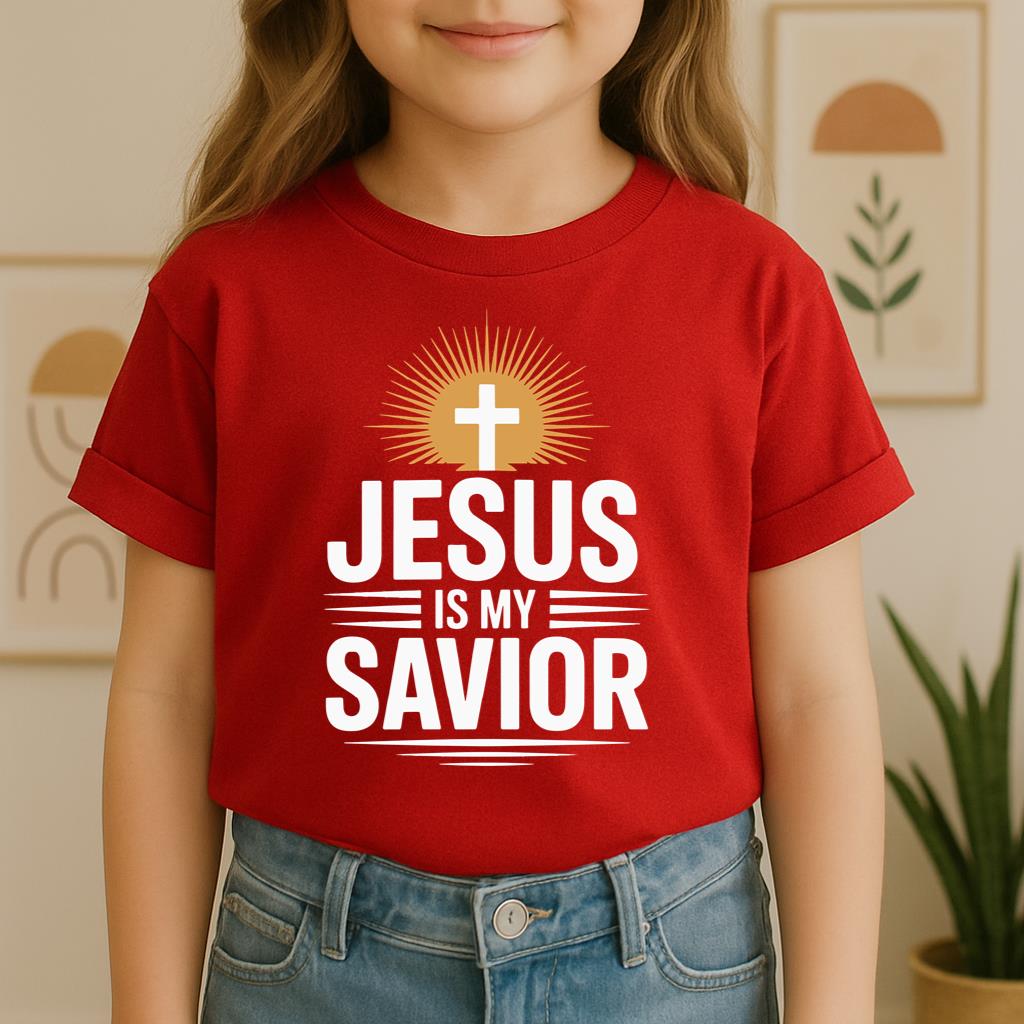 Jesus Is My Savior Typography