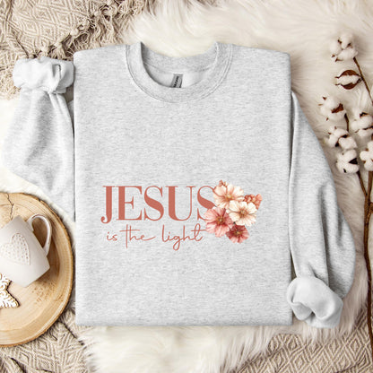 Jesus Is The Light 01 Sweatshirt