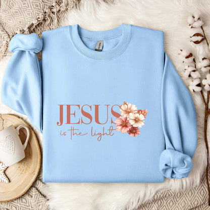 Jesus Is The Light 01 Sweatshirt