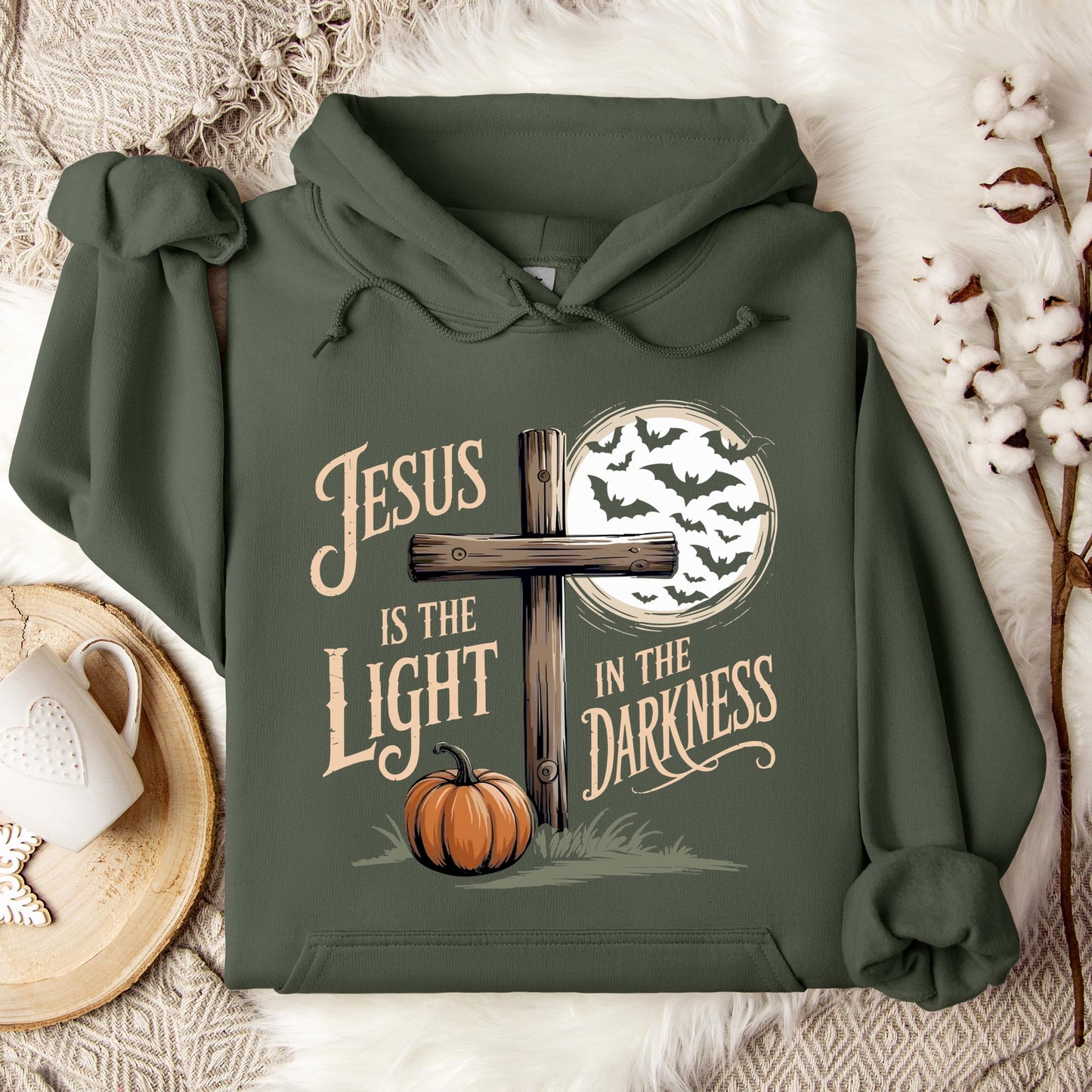 Jesus Is The Light In The Darkness Hoodie