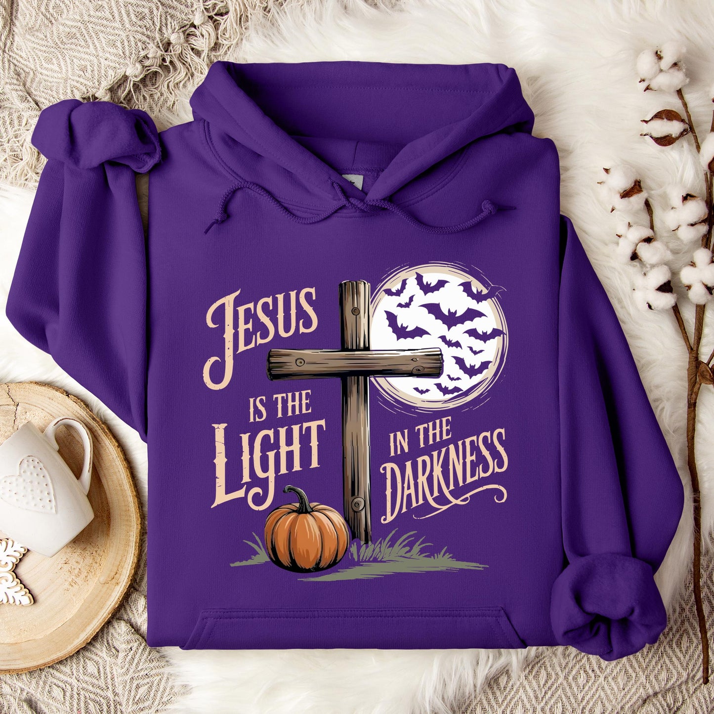 Jesus Is The Light In The Darkness Hoodie