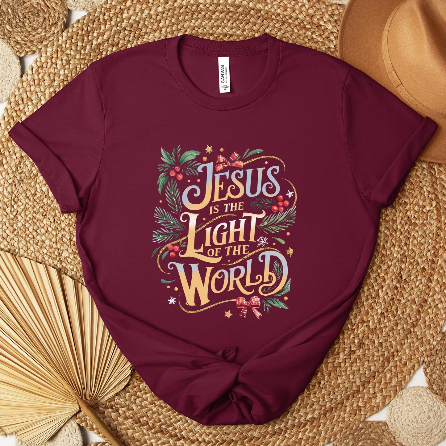 Jesus Is The Light Of The World 01 Premium T-shirt