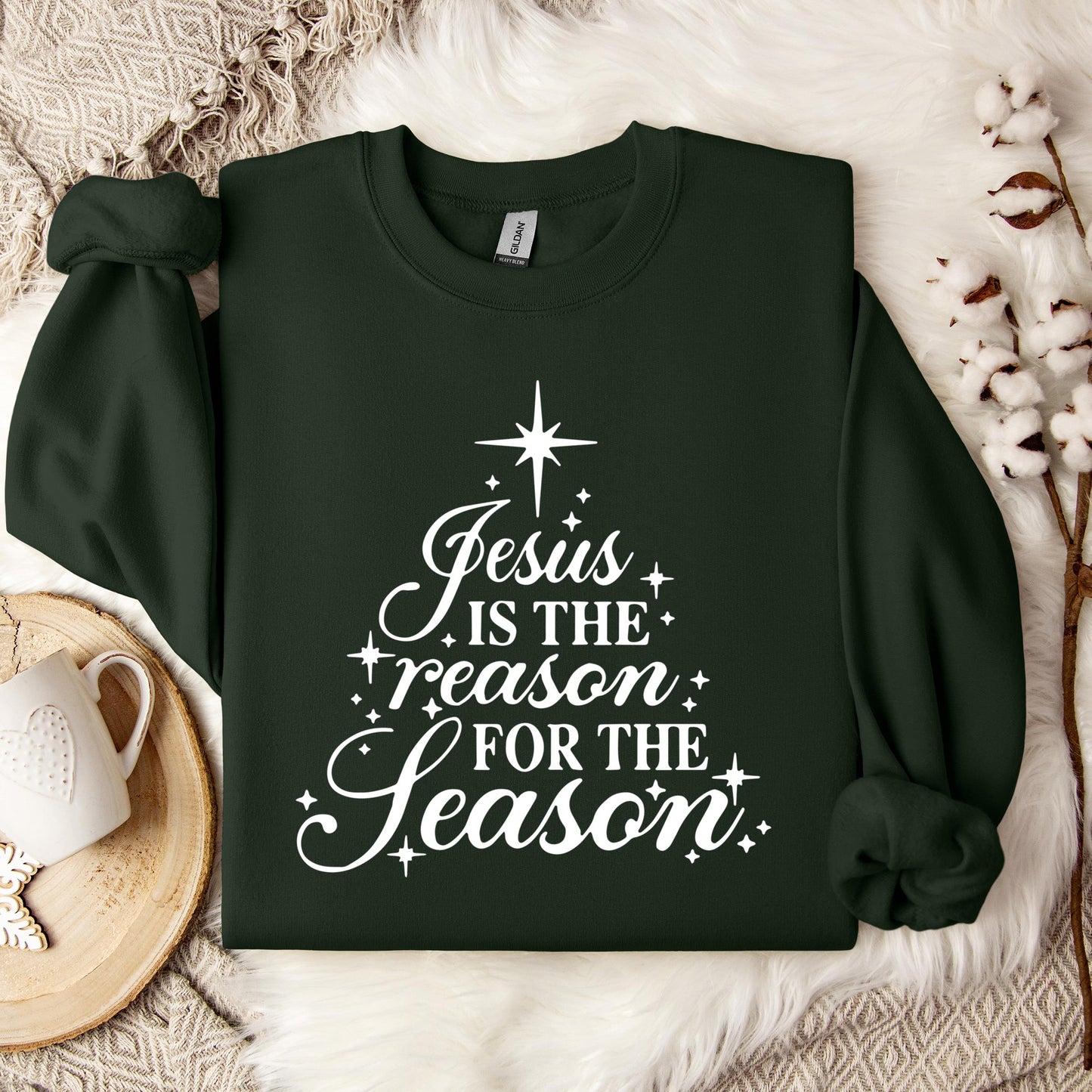 Jesus Is The Reason For The Season 02 Sweatshirt