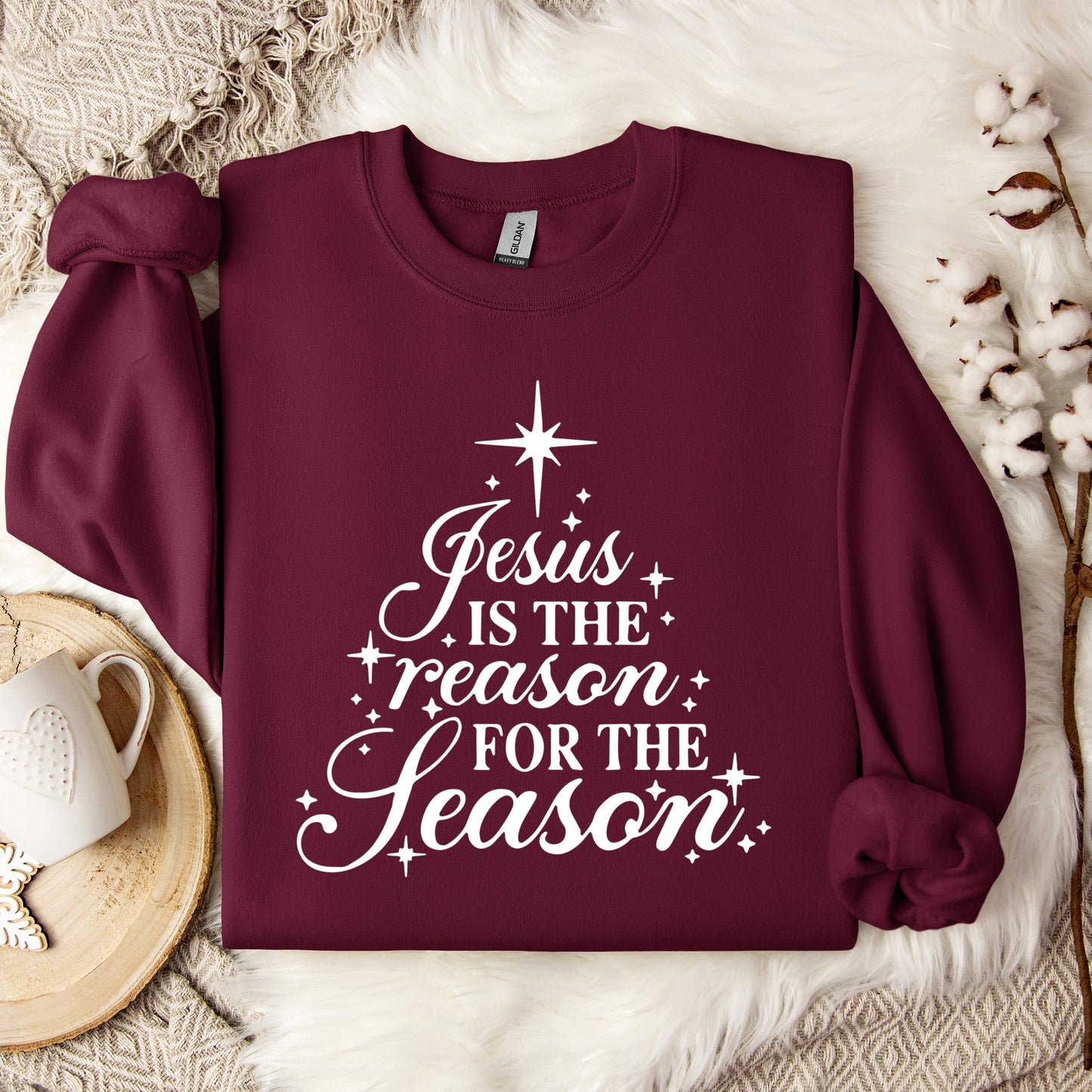 Jesus Is The Reason For The Season 02 Sweatshirt
