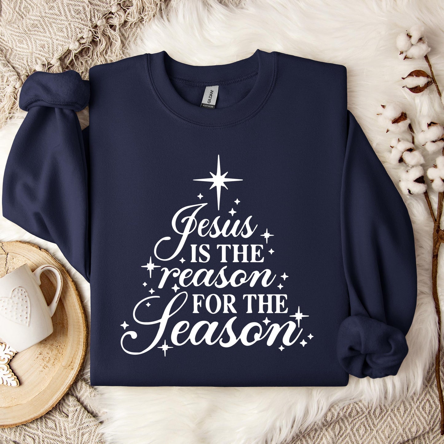 Jesus Is The Reason For The Season 02 Sweatshirt