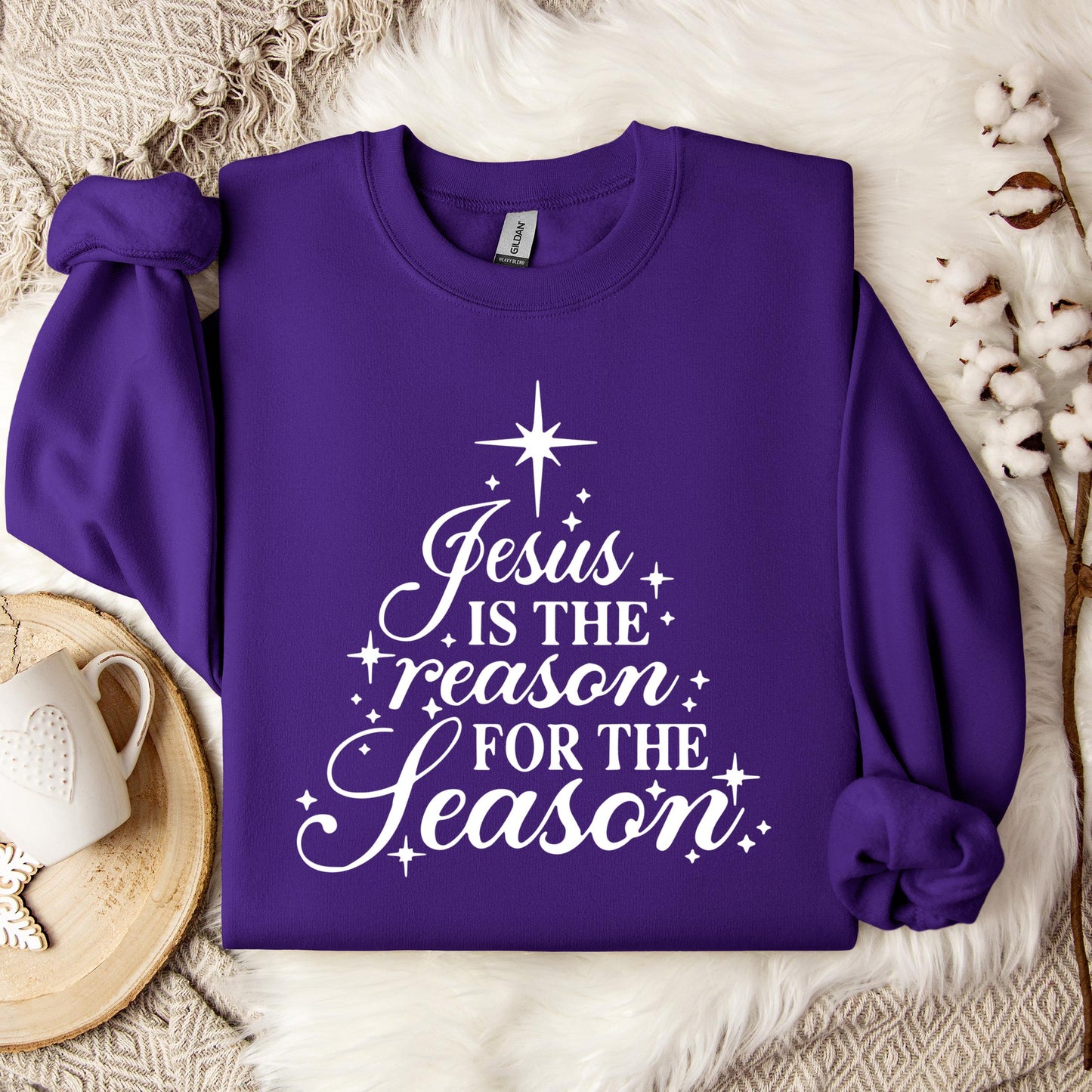 Jesus Is The Reason For The Season 02 Sweatshirt