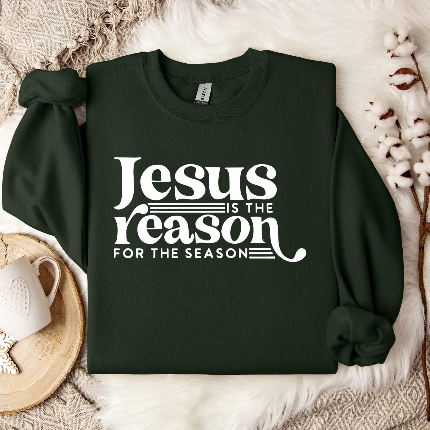 Jesus Is The Reason For The Season 07 Sweatshirt