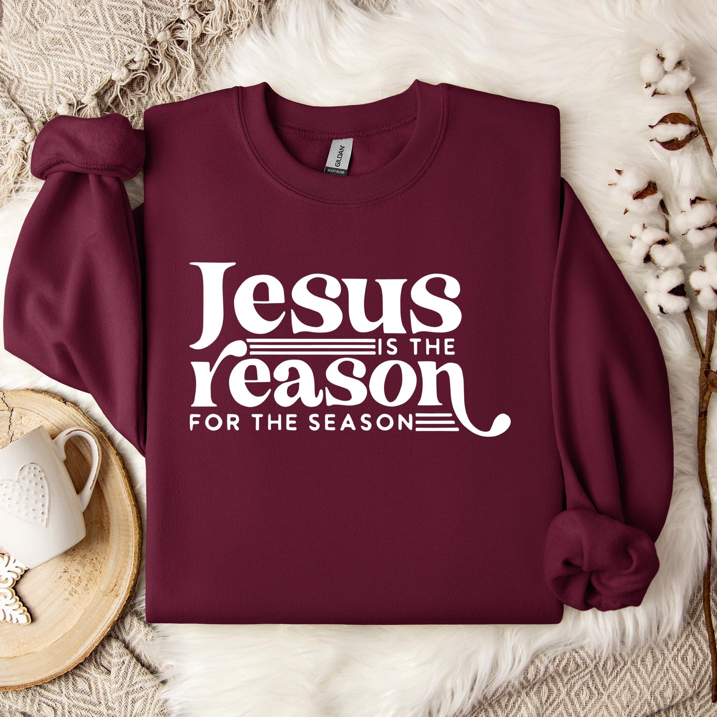 Jesus Is The Reason For The Season 07 Sweatshirt