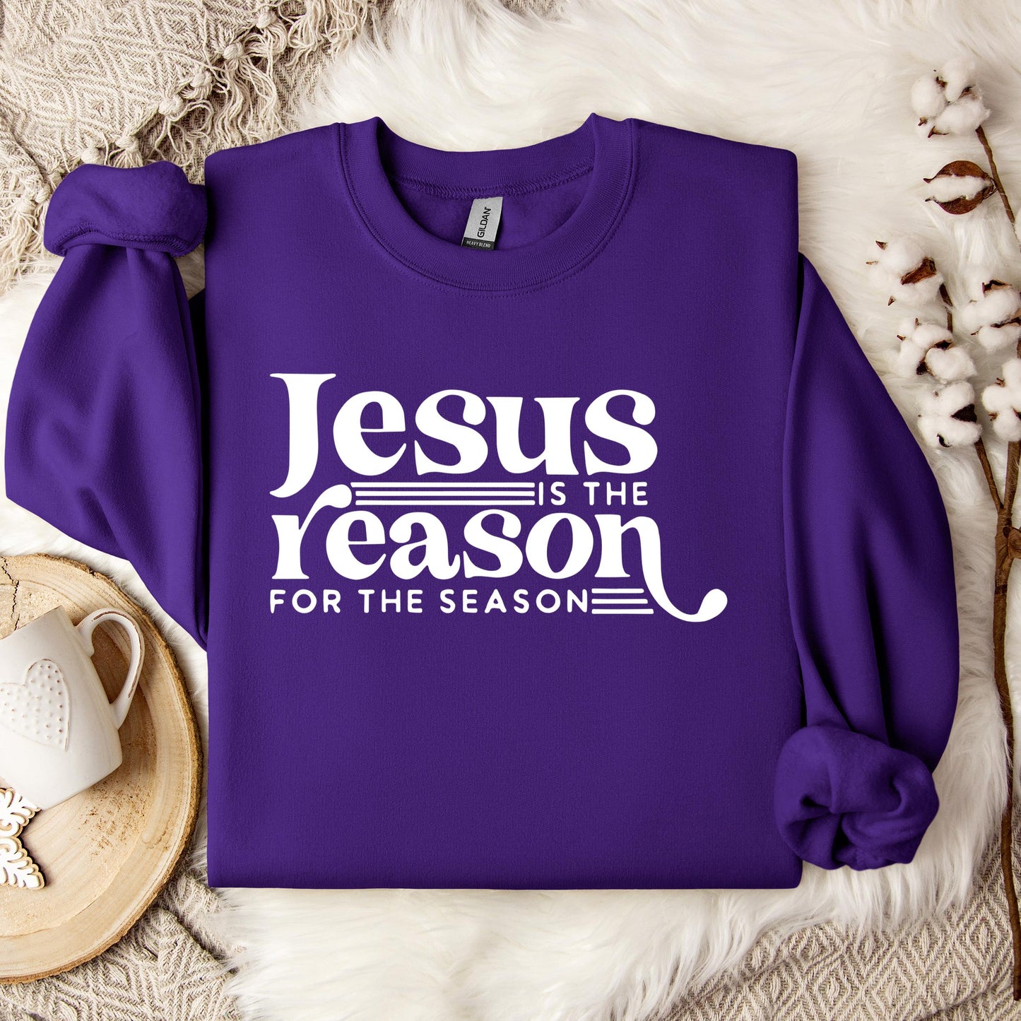 Jesus Is The Reason For The Season 07 Sweatshirt