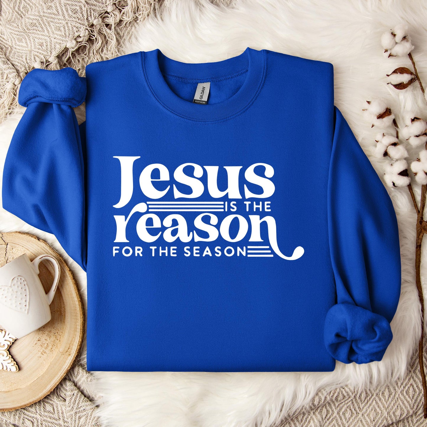 Jesus Is The Reason For The Season 07 Sweatshirt