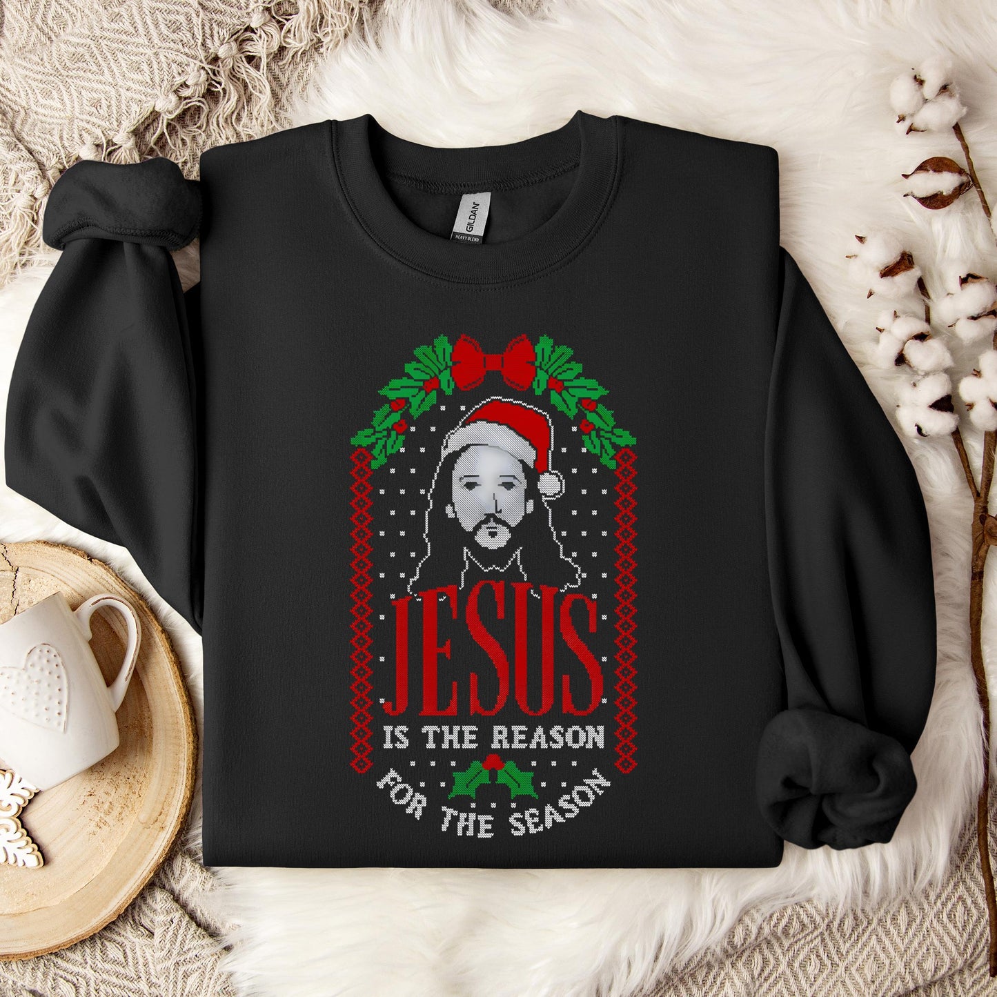 Jesus Is The Reason For The Season 08 Sweatshirt
