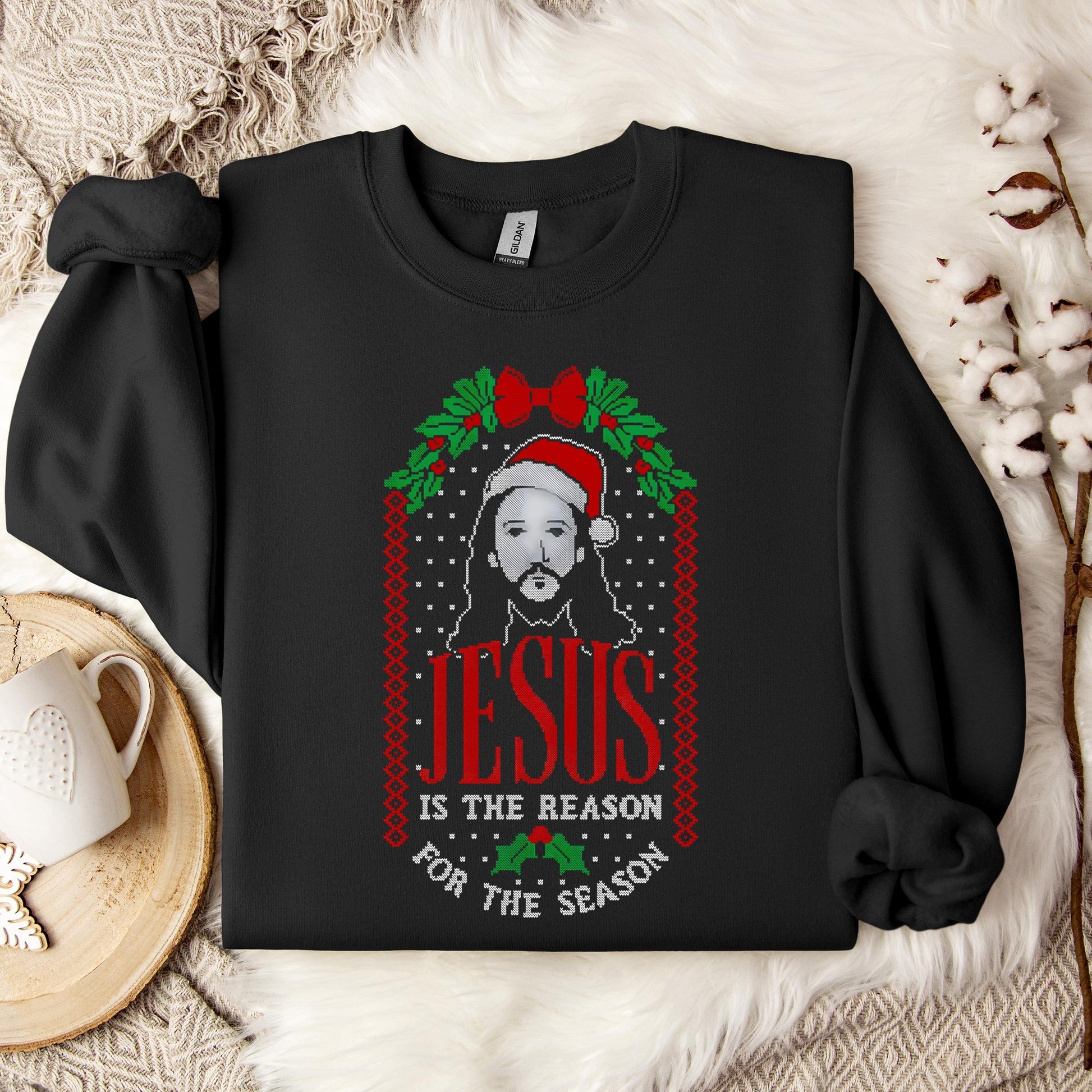 Jesus Is The Reason For The Season 08 Sweatshirt
